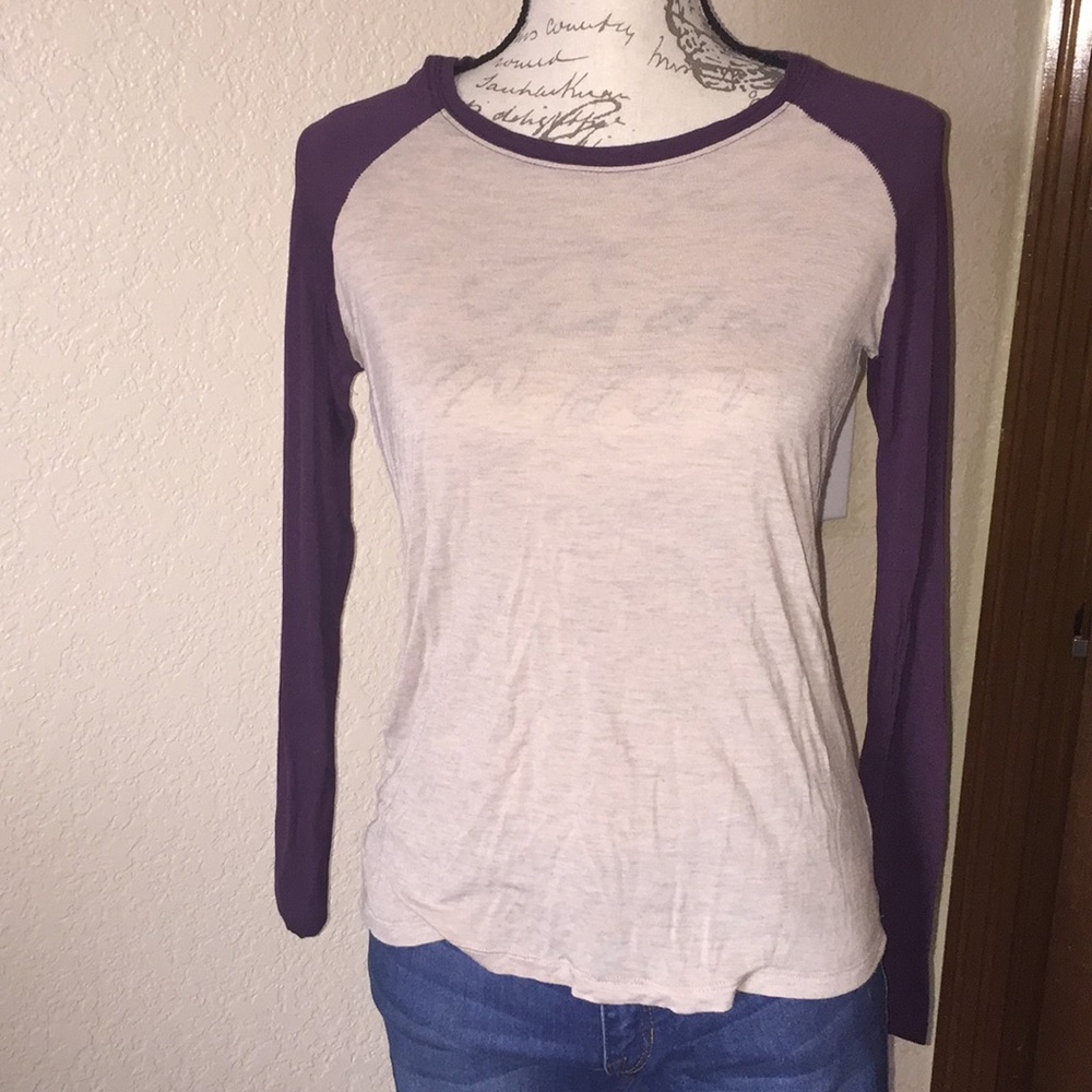 Nollie long-sleeve baseball tee
